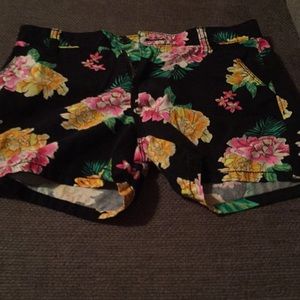 Floral print shorts